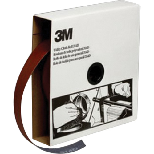 Rouleau de toile abrasive utilitaire, Oxyde d'aluminium, 1-1/2" la x 150' lo, Grain P400 OSI Industrial Sales