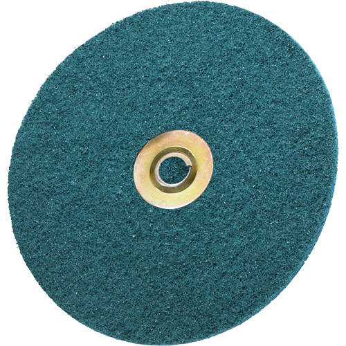 Disque de conditionnement de surface Scotch-Brite, 4-1/2" dia., Grain Moyen, Oxyde d'aluminium OSI Industrial Sales