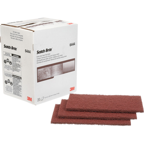 Scotch-Brite Extra-Duty Hand Pad, Aluminum Oxide, 9" x 6", Fine Grit OSI Industrial Sales