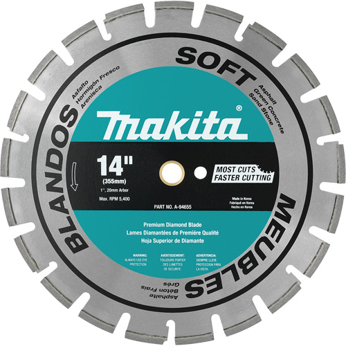 Soft Material Segmented Diamond Blade OSI Industrial Sales