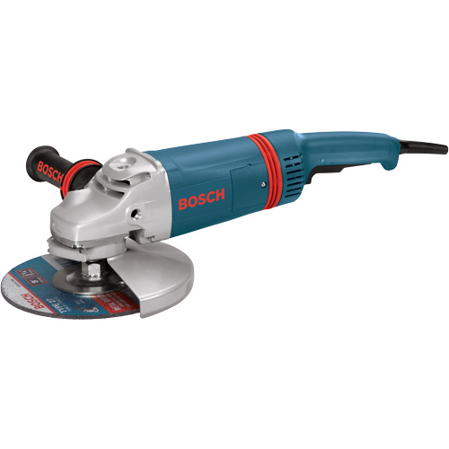 Large Angle Grinder with Rat Tail Handle, 9", 120 V, 15 A, 6000 RPM OSI Industrial Sales