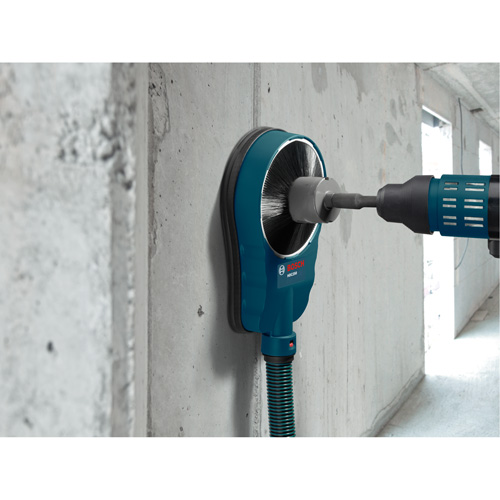 Accessoire de tr&eacute;pan de carrotier pour la collecte de poussi&egrave;re SDS-Max OSI Industrial Sales
