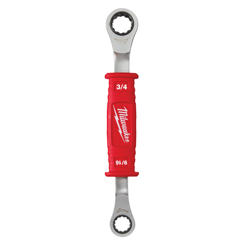 Lineman's 2-in-1 Insulated Ratcheting Box Wrench OSI Industrial Sales