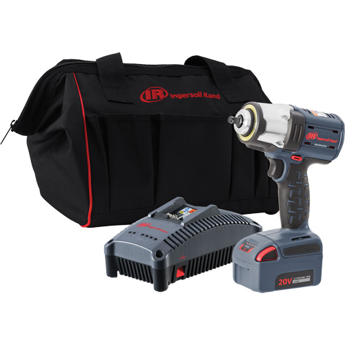 Ensemble de cl&eacute;s &agrave; chocs compactes sans fil IQv20, 20 V, Mandrin 3/8" OSI Industrial Sales