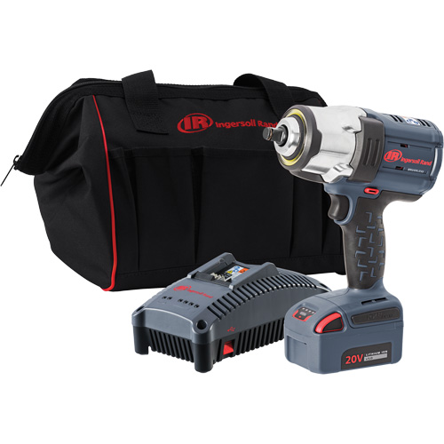 Ensemble de cl&eacute;s &agrave; chocs &agrave; couple &eacute;lev&eacute; sans fil IQv20, 20 V, Mandrin 1/2" OSI Industrial Sales
