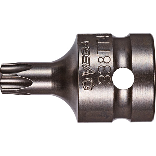 Embout &agrave; ins&eacute;rer, Torx inviolable, 30 x 1-1/2" lo, Prise 1/2" OSI Industrial Sales