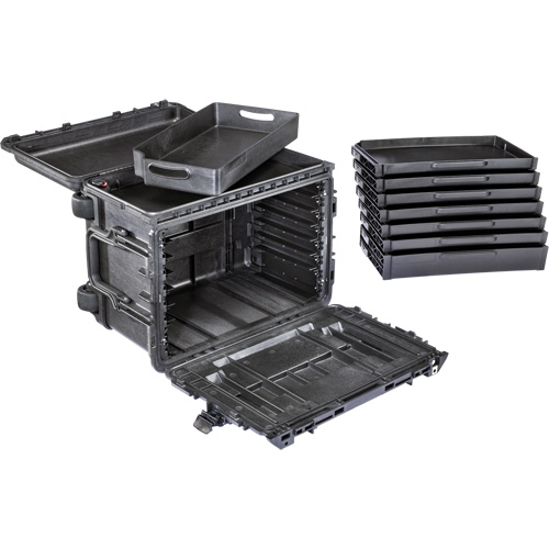 Gen 2 Mobile Tool Chest, 24" W, 6 Drawers, Black OSI Industrial Sales
