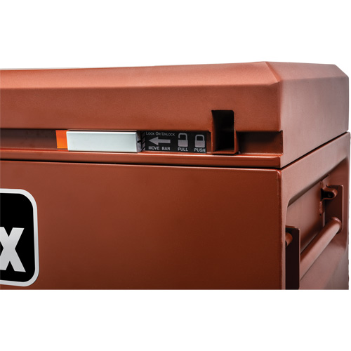 Armoire Site-Vault, 72" x 24" x 30-3/4", Acier, Orange OSI Industrial Sales