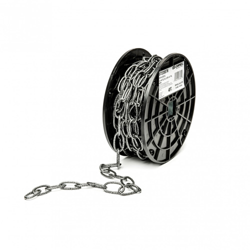 Chaîne d&eacute;corative, Acier au carbone, #10 x 40' (12,2 m) l, Charge d'utilisation 35 lb (0,0175 tonne) OSI Industrial Sales