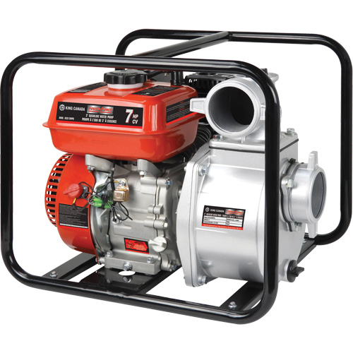 Gas Powered Water Pump, 196 cc, 4-Stroke OHV, 7.0 HP OSI Industrial Sales