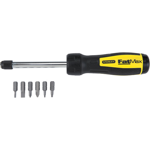 FatMax&reg; Multibit Screwdriver, Textured Handle OSI Industrial Sales