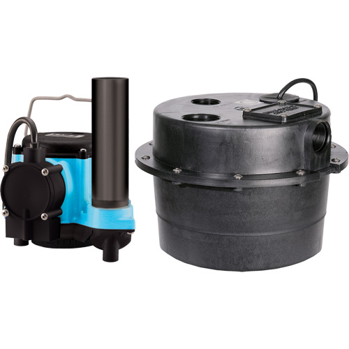 Drainosaur&reg; Sump Pump, 29 GPM, 115 V, 9 A, 1/3 HP OSI Industrial Sales
