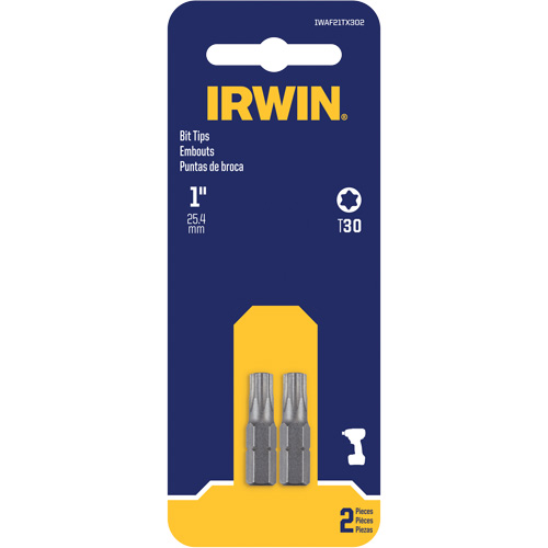 Embouts de tournevis &agrave; ins&eacute;rer, Torx, T-30, Prise 1/4" OSI Industrial Sales