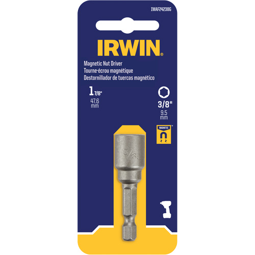 Tourne-&eacute;crou, Embout 3/8", Prise 1/4", 1-7/8" lo, Magn&eacute;tique OSI Industrial Sales