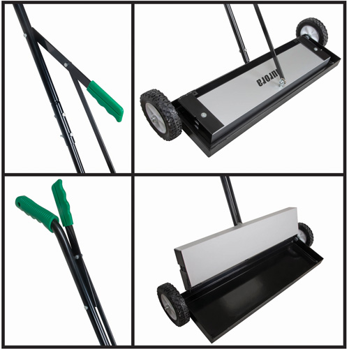 Magnetic Push Sweeper, 24" W OSI Industrial Sales