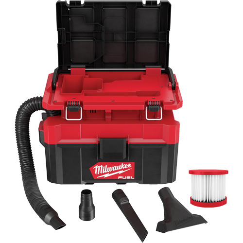 M18 Fuel Packout Wet/Dry Vacuum (Tool Only), 18 V, 2.5 gal. Capacity OSI Industrial Sales