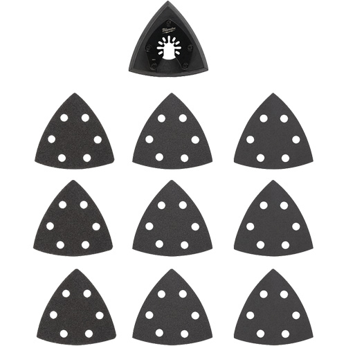 Ensemble pour patin de ponçage triangulaire 3-1/2" Open-Lok OSI Industrial Sales