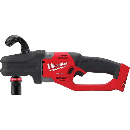 Perceuse &agrave; angle droit M18 Fuel Hole Hawg avec mandrin Quik-Lok (outil seulement), 18 V, Lithium-ion OSI Industrial Sales