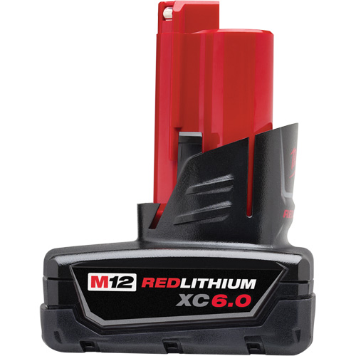Bloc-piles M12 Redlithium XC 6.0, Lithium-ion, 12 V, 6 Ah OSI Industrial Sales