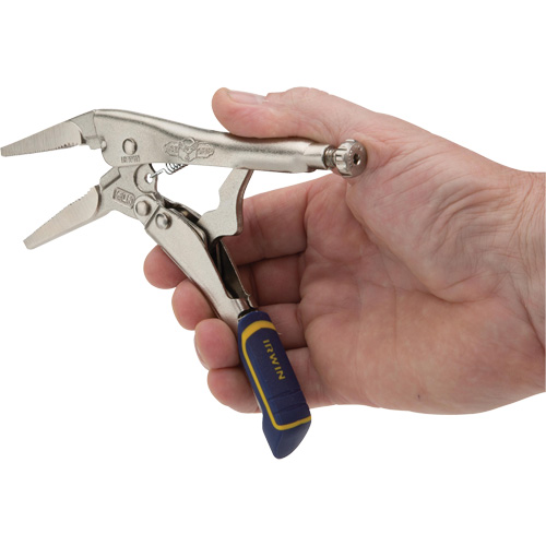 Pince-&eacute;tau avec coupe-fil Vise-Grip Fast Release 6LN, Longueur 6", Bec long OSI Industrial Sales