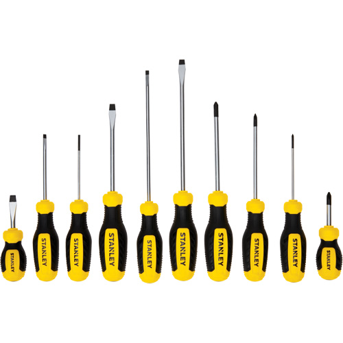 Screwdriver Set, 10 Pcs. OSI Industrial Sales