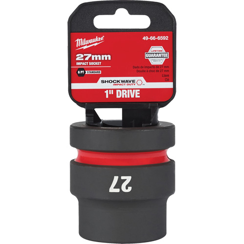 Shockwave Impact Duty Socket, Power, 27 mm, 1" Drive, 6 Points OSI Industrial Sales
