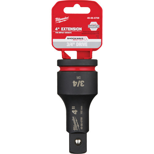 Rallonge pour douille Shockwave Impact Duty, Chocs, Prise 3/4", 4" lo OSI Industrial Sales