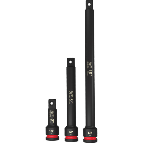 Jeu de rallonges pour douilles Shockwave Impact-Duty, Chocs, Prise 1/2", 3"/6"/10" lo OSI Industrial Sales