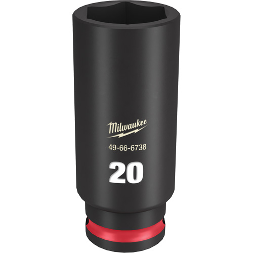 Shockwave Impact Duty Socket, Impact, 2 mm, 3/8" Drive, 6 Points, Deep OSI Industrial Sales
