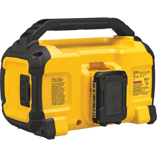 Max Jobsite Bluetooth&reg; Speaker (Tool Only), Lithium-Ion, 12 V/20 V OSI Industrial Sales