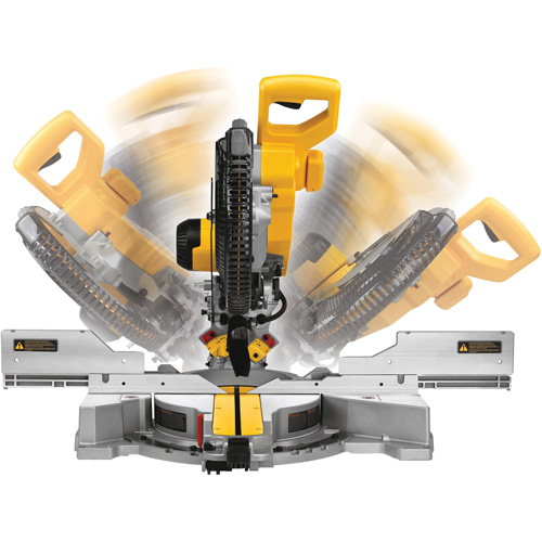 Scie &agrave; onglets combin&eacute;s coulissante &agrave; double biseau, 12", 15 A, 120 V OSI Industrial Sales
