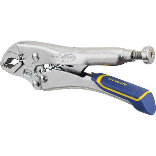 Vise-Grip&reg; Fast Release 5CR Locking Pliers, 5" Length, Curved Jaw OSI Industrial Sales