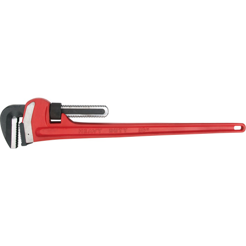 Pipe Wrench, 5" Jaw Capacity, 36" Long, Powder Coated Finish, Ergonomic Handle OSI Industrial Sales