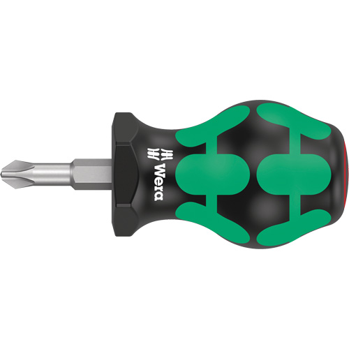 Tournevis de s&eacute;rie courte 350 Phillips, #2, 3-1/8" l, Prise Coussin&eacute;e OSI Industrial Sales