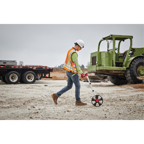 Roue &agrave; mesurer num&eacute;rique, 12"/30 cm, Gamme de 10 000' OSI Industrial Sales