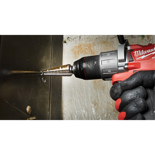 Step Drill Bit, 3/16"/#4 - 7/8"/#4 , 1/32" Increments, High Speed Cobalt OSI Industrial Sales