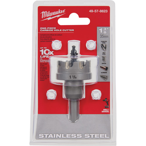 Scies-cloches au carbure monobloc, 1-3/8", Profondeur de la coupe de 3/16" OSI Industrial Sales