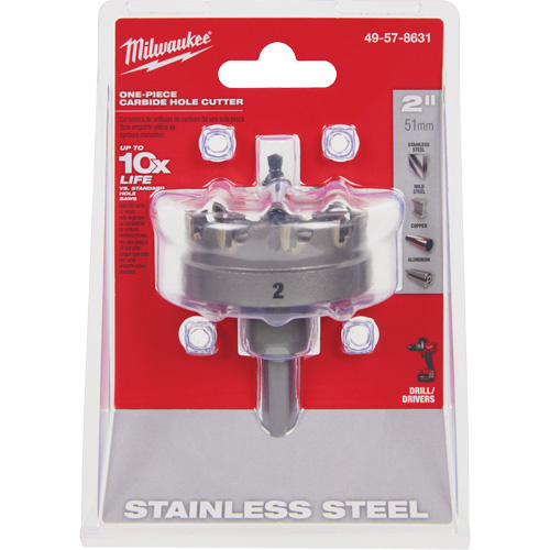 Scies-cloches au carbure monobloc, 2", Profondeur de la coupe de 3/16" OSI Industrial Sales