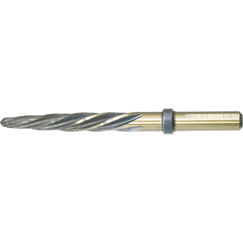 Drillco&reg; Nitro Construction Reamer, 1/2", Spiral Flute, High Speed Steel, Straight Shank OSI Industrial Sales