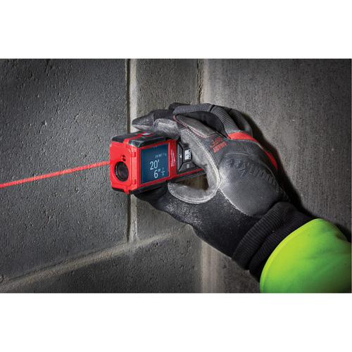 T&eacute;l&eacute;m&egrave;tre laser, 0' - 330' (0 m - 100,6 m) Gamme de mesure, Num&eacute;rique (&eacute;lectronique) OSI Industrial Sales