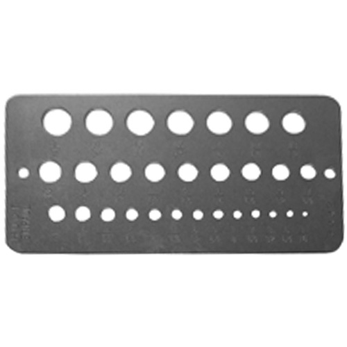 Drillco&reg; Fractional Sizes Drill Gauge OSI Industrial Sales