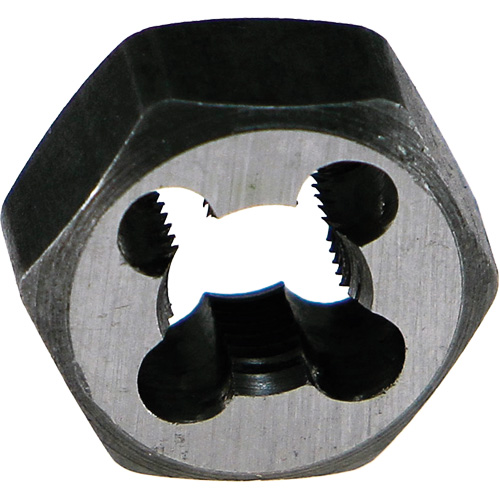 DRILLCO Hex Rethread Die, 8-32 Thread, Carbon OSI Industrial Sales