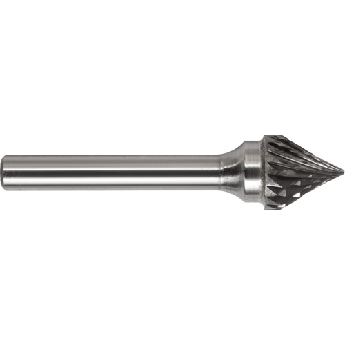 DRILLCO Single Cut 60° Cone Burr, SJ-1 OSI Industrial Sales