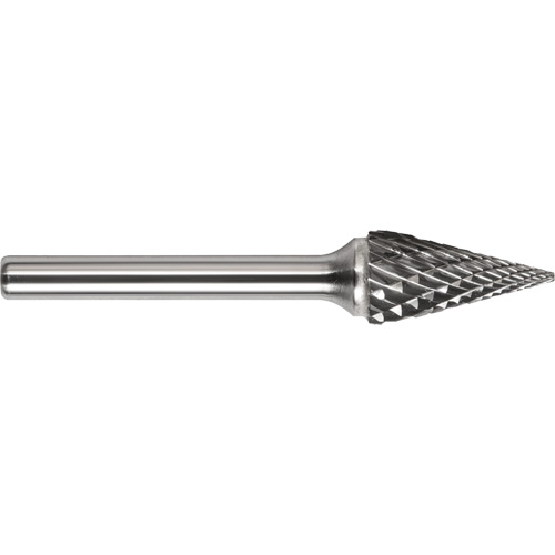 Drillco&reg; Double Cut Pointed Cone Burr, SM-42L2 OSI Industrial Sales