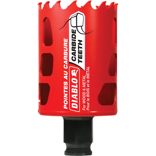 Scie cloche pour bois et m&eacute;tal, 1-7/8", Profondeur de la coupe 2-3/8", Carbure OSI Industrial Sales