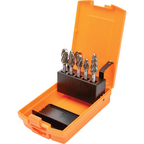 Jeu de fraises au carbure Alu-Cut, 5 morceaux OSI Industrial Sales