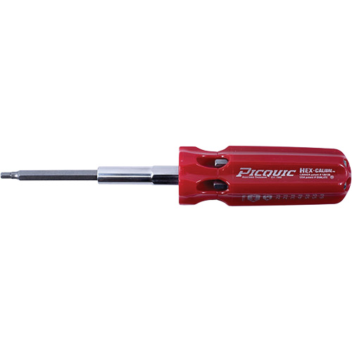 Hex-Calibre Metric Multi-Bit Screwdriver, Plastic Handle OSI Industrial Sales