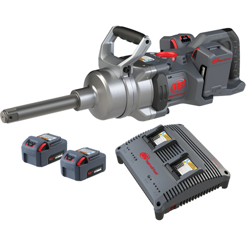 Ensemble de cl&eacute;s &agrave; chocs sans fil &agrave; couple &eacute;lev&eacute; avec enclume de 6", 20 V, Mandrin 1" OSI Industrial Sales