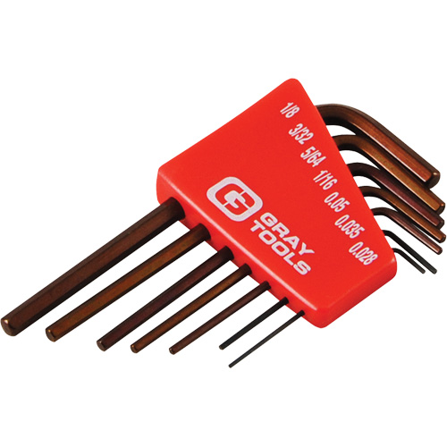 Hex Key Set, 7 Pcs., Imperial OSI Industrial Sales