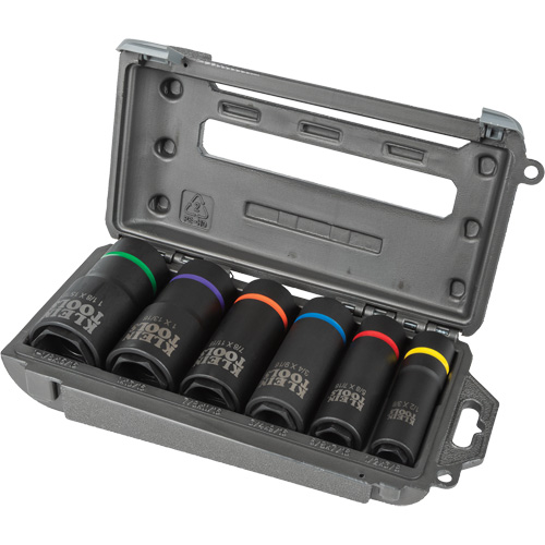 Jeu de douilles 2-en-1 6 mcx, 6 Mcx, Chocs, Profond OSI Industrial Sales